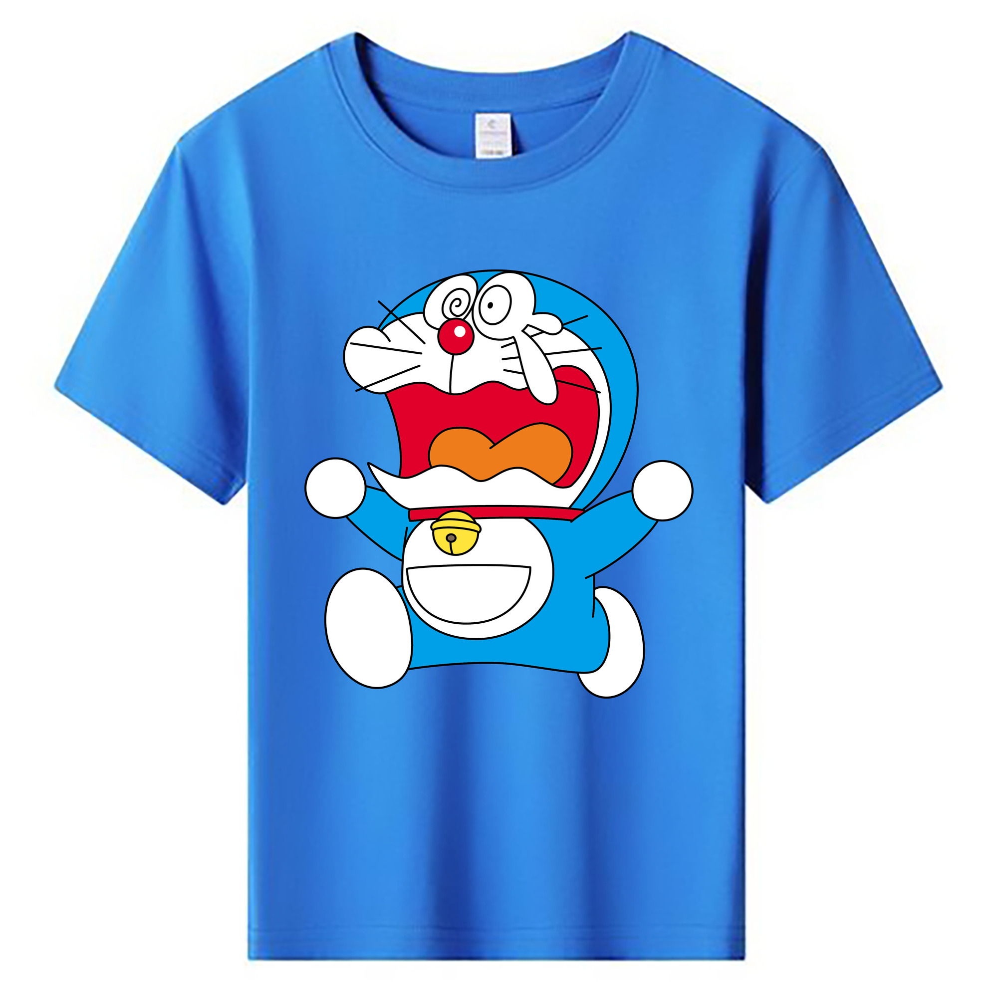 （画像用） ドラえもん Doraemon 綿100％キッズTシャツ（フロントプリント）